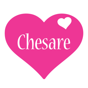 Chesare love-heart logo