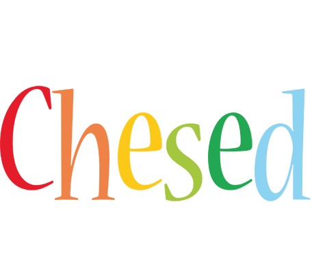 Chesed birthday logo