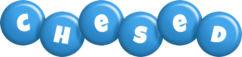 Chesed candy-blue logo