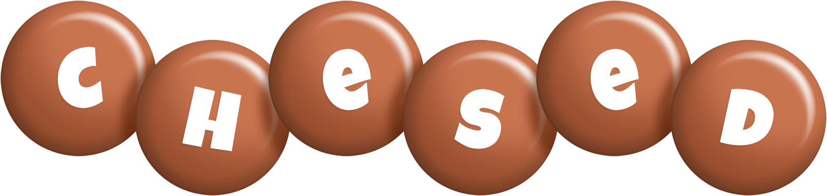 Chesed candy-brown logo