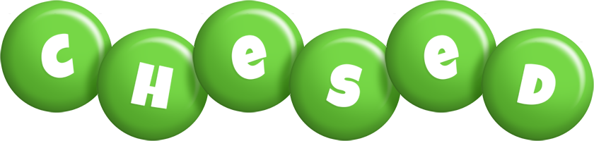 Chesed candy-green logo