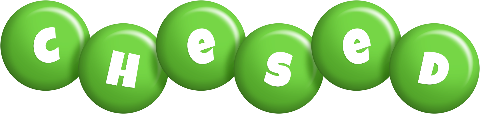Chesed candy-green logo