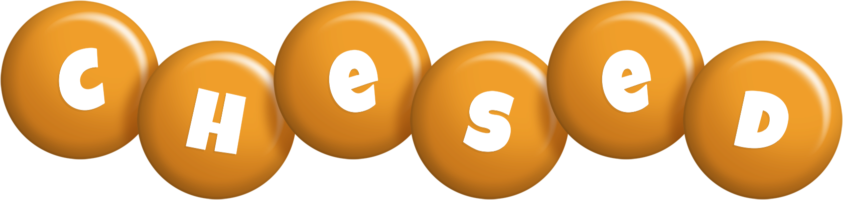Chesed candy-orange logo