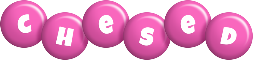 Chesed candy-pink logo