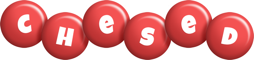 Chesed candy-red logo