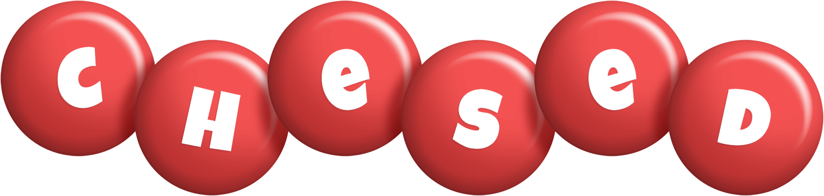 Chesed candy-red logo