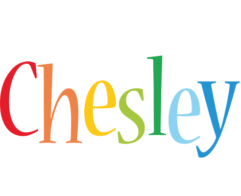 Chesley birthday logo