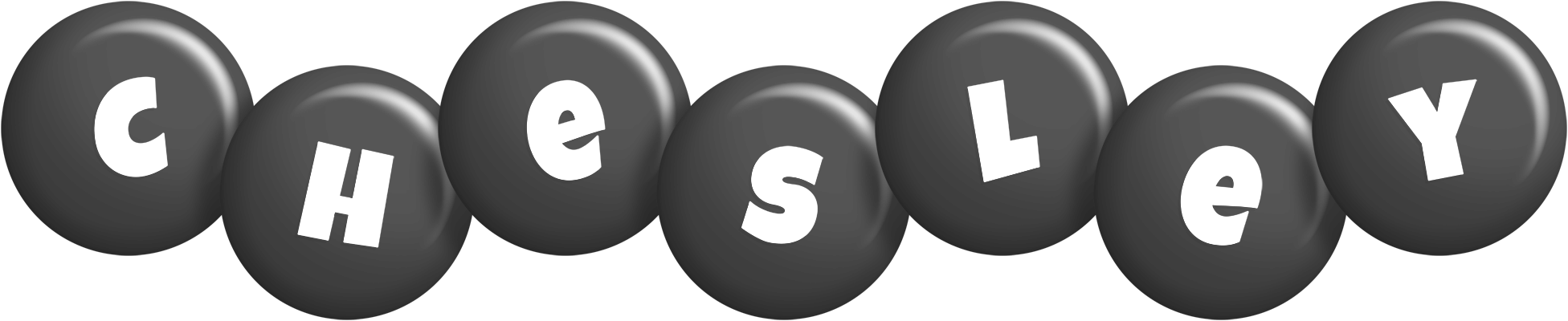Chesley candy-black logo