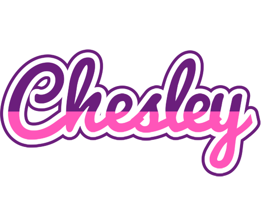 Chesley cheerful logo