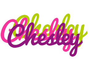 Chesley flowers logo