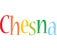 Chesna birthday logo