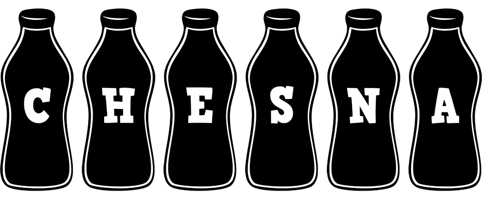 Chesna bottle logo