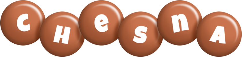 Chesna candy-brown logo