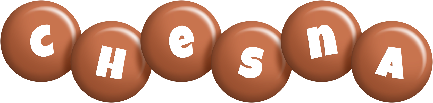 Chesna candy-brown logo