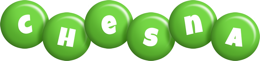 Chesna candy-green logo