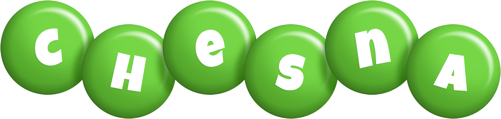 Chesna candy-green logo