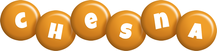 Chesna candy-orange logo