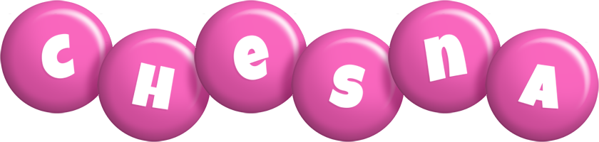 Chesna candy-pink logo