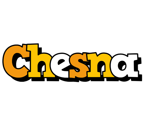 Chesna cartoon logo