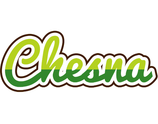 Chesna golfing logo