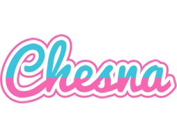 Chesna woman logo