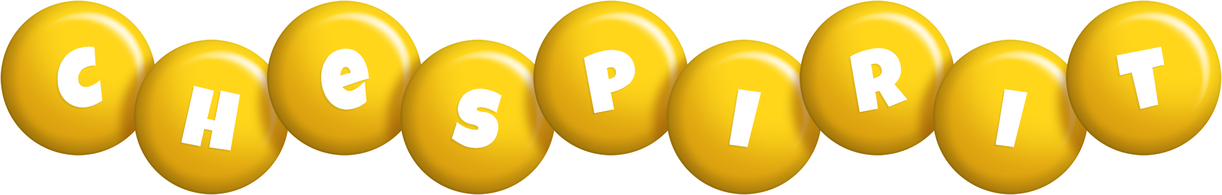 Chespirit candy-yellow logo