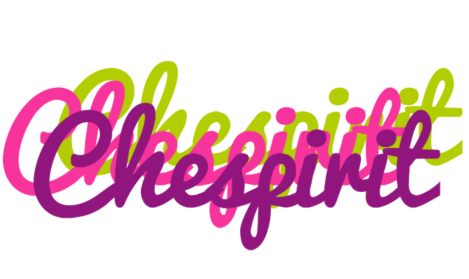 Chespirit flowers logo