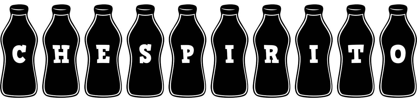Chespirito bottle logo