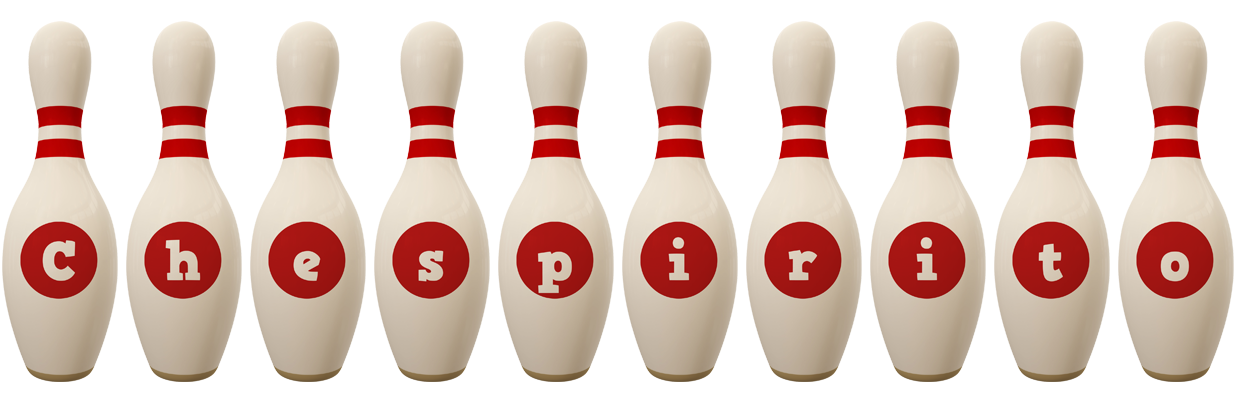 Chespirito bowling-pin logo