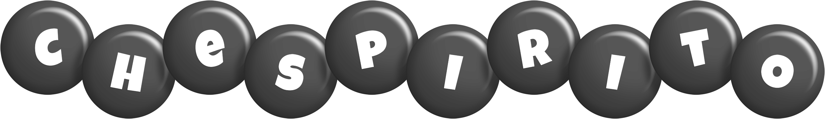 Chespirito candy-black logo
