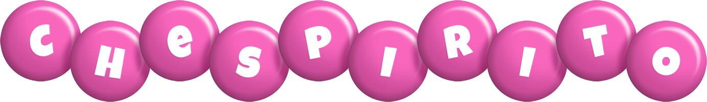 Chespirito candy-pink logo