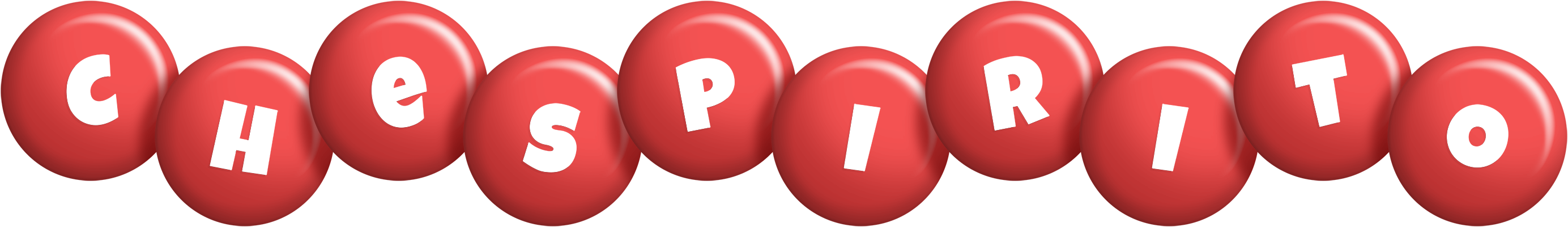 Chespirito candy-red logo