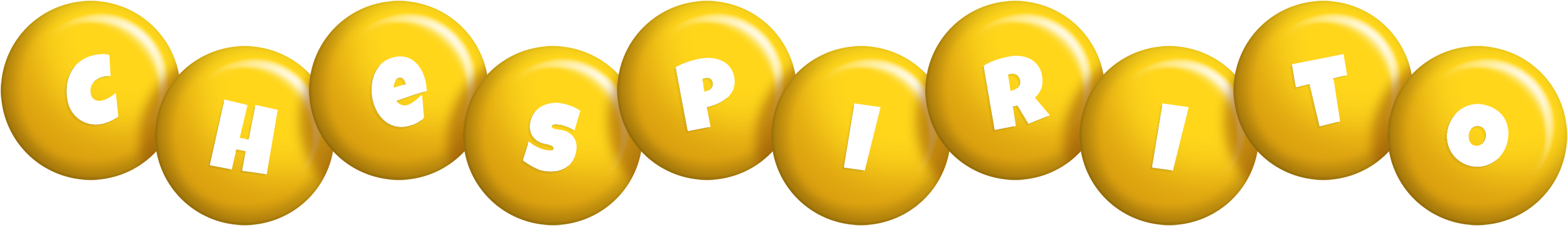 Chespirito candy-yellow logo