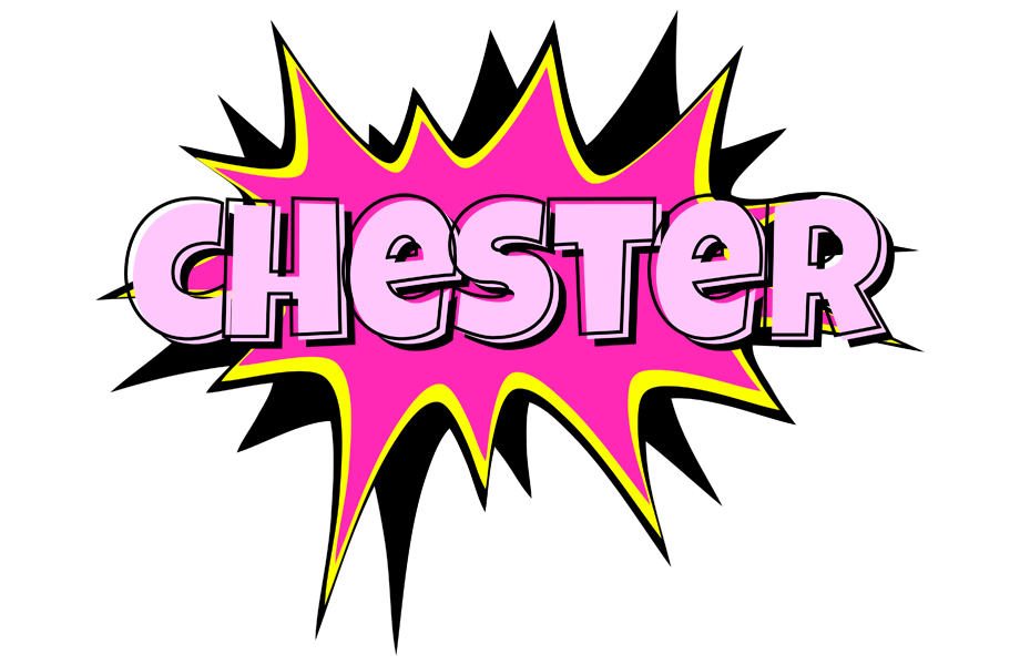 Chester badabing logo