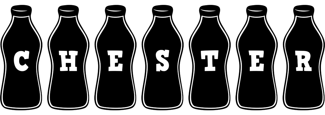 Chester bottle logo
