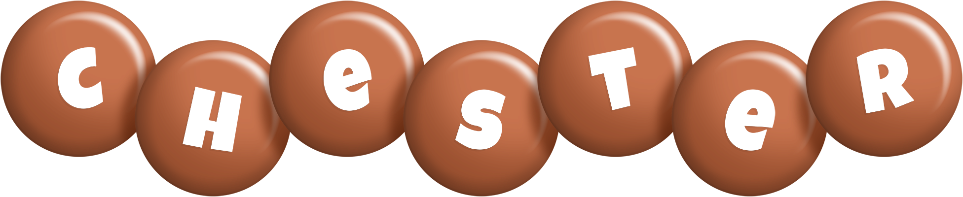 Chester candy-brown logo