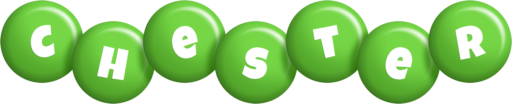 Chester candy-green logo