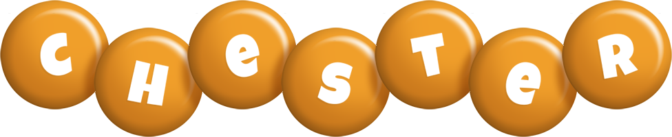Chester candy-orange logo