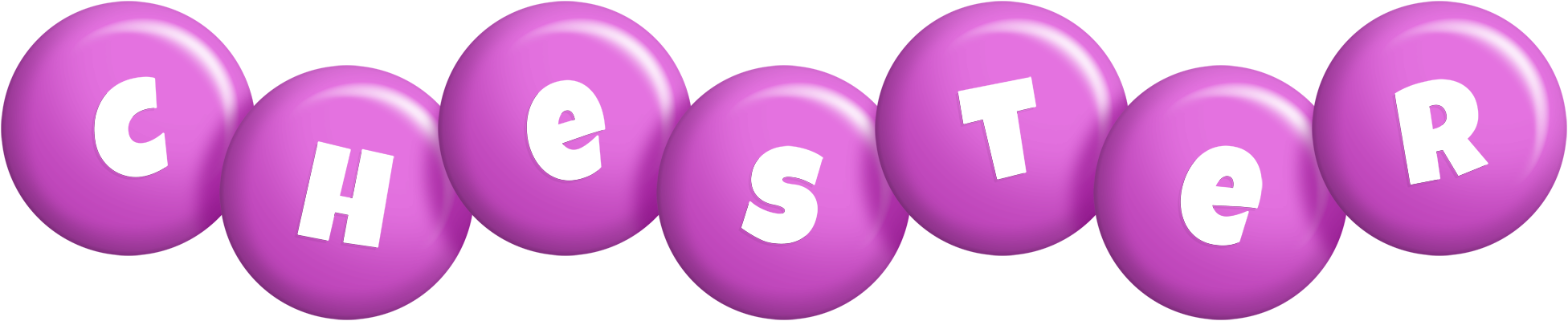 Chester candy-purple logo