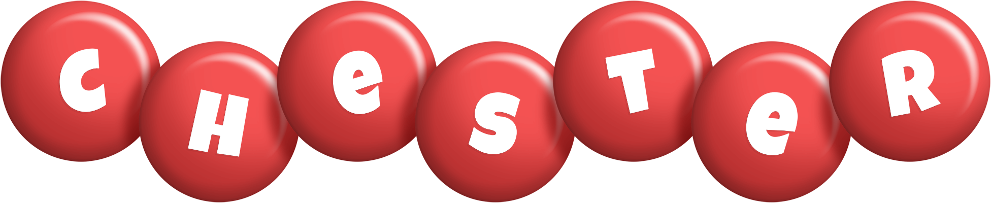 Chester candy-red logo