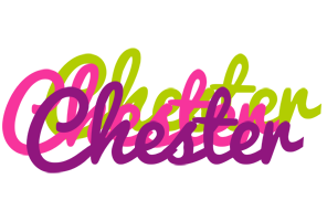 Chester flowers logo