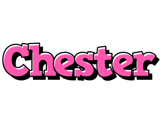 Chester girlish logo