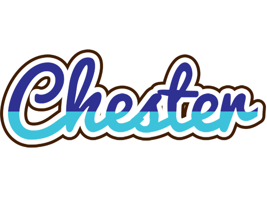 Chester raining logo