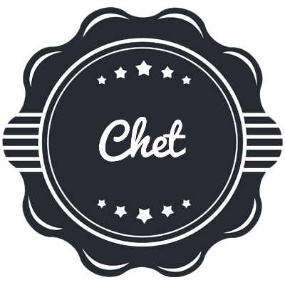 Chet badge logo