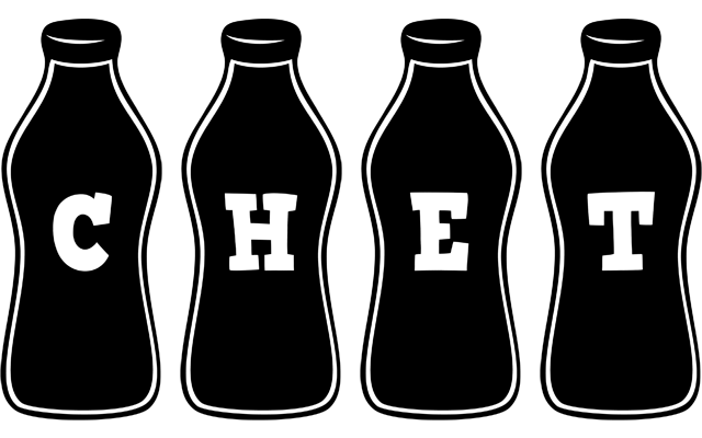 Chet bottle logo