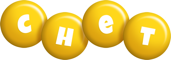 Chet candy-yellow logo