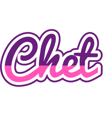 Chet cheerful logo