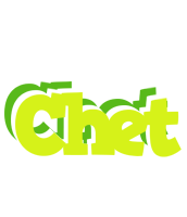 Chet citrus logo