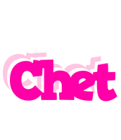 Chet dancing logo