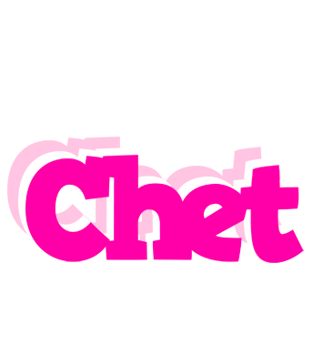 Chet dancing logo